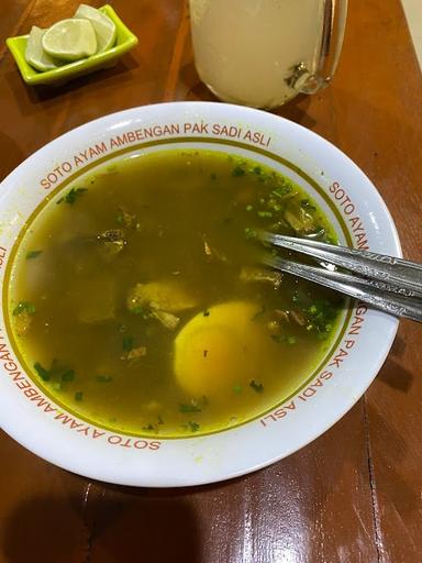 SOTO AYAM AMBENGAN PAK SADI (ASLI)