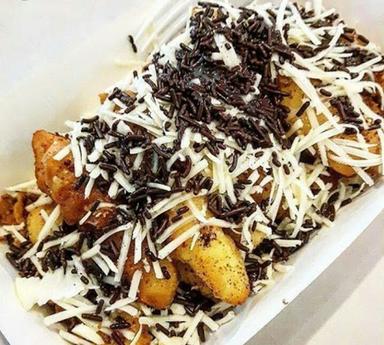 ROTI BAKAR & PISANG KEJU COKLAT DIMAS