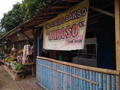 MIE AYAM & BAKSO MIROSO