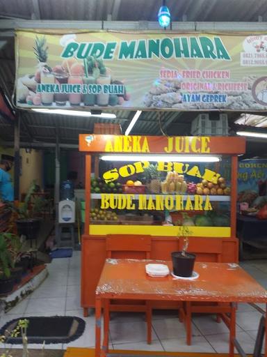 JUS & SOP BUAH BUDE MANOHARA