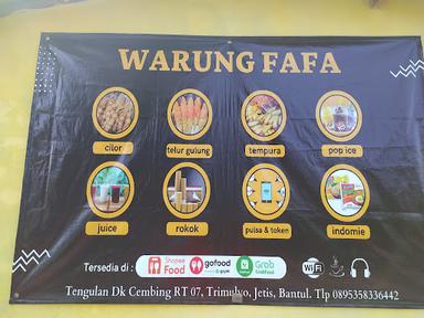 WARUNG FAFA꧋ꦮꦫꦥꦥ