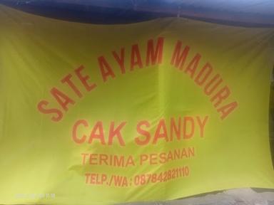 SATE AYAM MADURA CAK SANDY