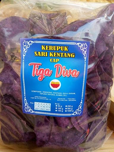 KRUPUK SARI KENTANG TIGA DIVA