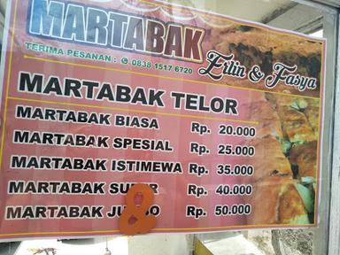 MARTABAK BANGKA & TELOR (ERLIN & FASYA) NEW