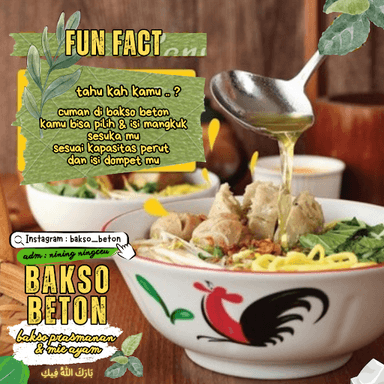 BAKSO BETON (BAKSO PRASMANAN & MIE AYAM)