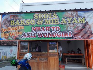 MIE AYAM & BAKSO MBAH TO (WONOGIRI)