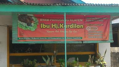 AYAM PANGGANG KLATEN IBU HJ. KARDILAN