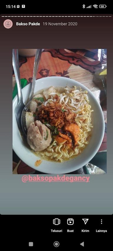 BAKSO PAKDE GANCY