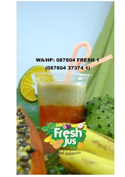 Photo's Freshjus Juice Buah Jus Bubble