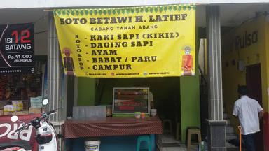 SOTO BETAWI H.LATIEF