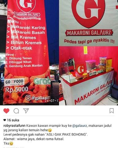 MAKARONI GALAURZ KLAPANUNGGAL