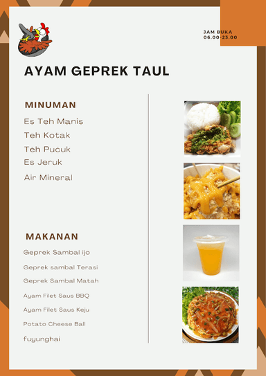 AYAM GEPREK TAUL