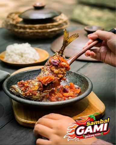 AYAM PENYET SAMBAL GAMI