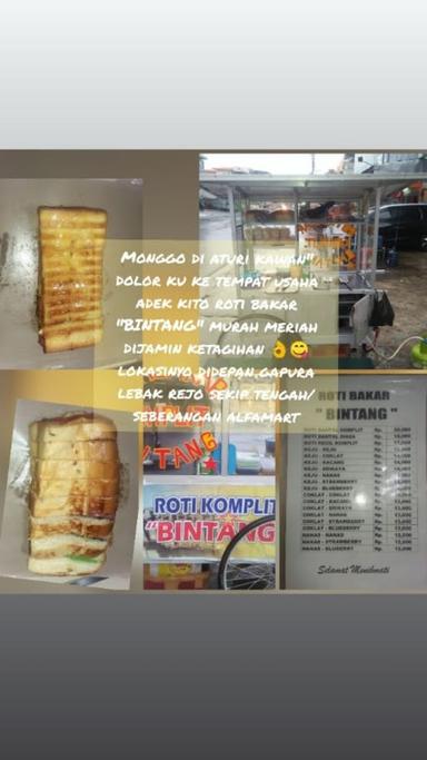 ROTI BAKAR KOMPLIT *BINTANG*