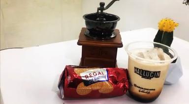 HALLUCIN COFFEE, PEMPEK, BAKSO KUMIS