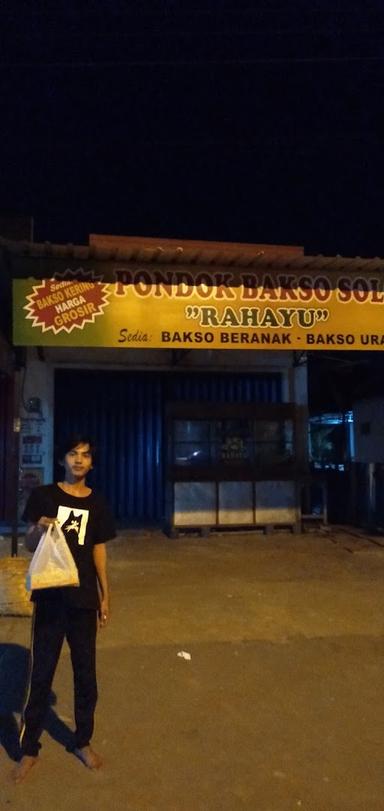 PONDOK BAKSO SOLO RAHAYU