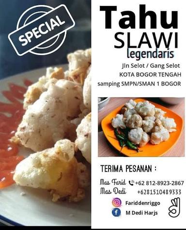 WARUNG TAHU SLAWI LEGENDARIS