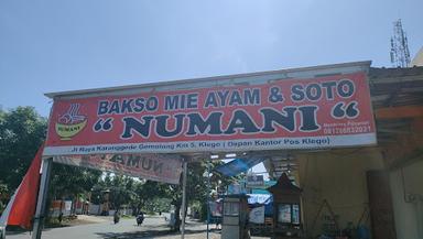 BAKSO MIE AYAM & SOTO NUMANI