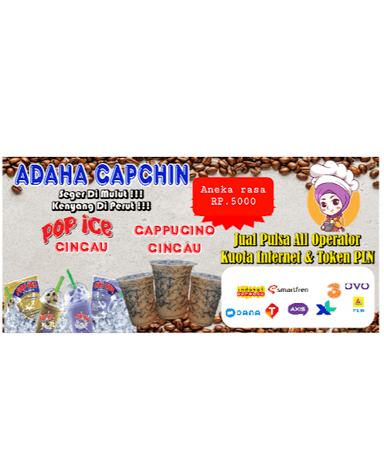 ADHA CAPCHIN, PULSA ALL OPRATOR, PULSA LISTRIK, PAKET DATA