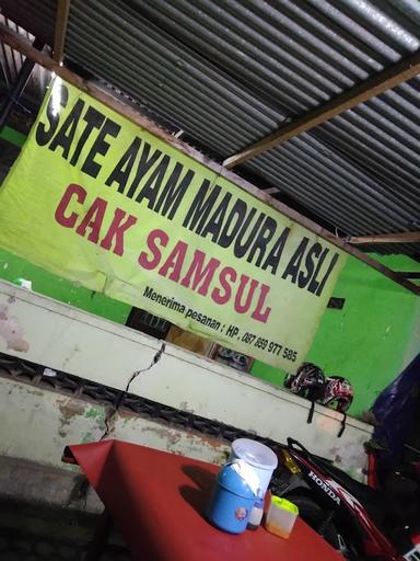 SATE AYAM MADURA CAK SAMSUL(ꦱꦠꦄꦪꦩꦩꦣꦫꦕꦏꦱꦩꦱꦭ)