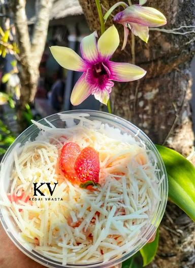 SALAD BUAH & PISCOK PISANG COKLAT JIMBARAN