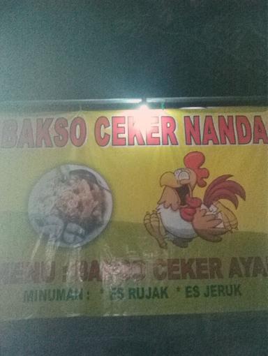 BAKSO CEKER AYAM NANDA