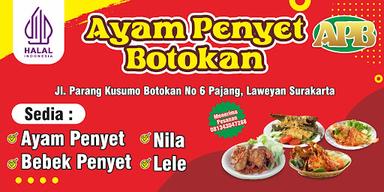 AYAM PENYET BOTOKAN APB