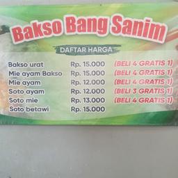 Photo's Bakso Betawi Bang Sanim