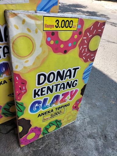 DONAT KENTANG GLAZY UM