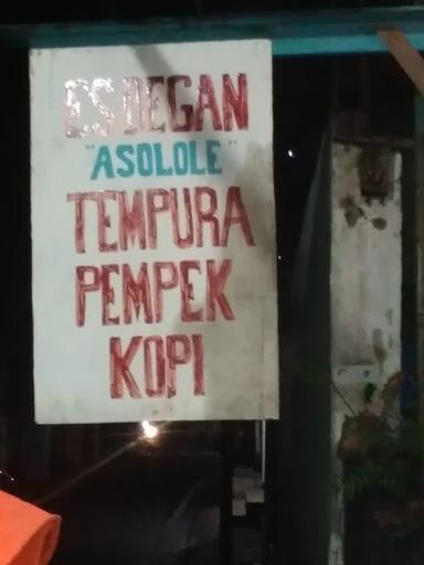 ES DEGAN ASOLOLE (TEMPURA,PEMPEK,KOPI)