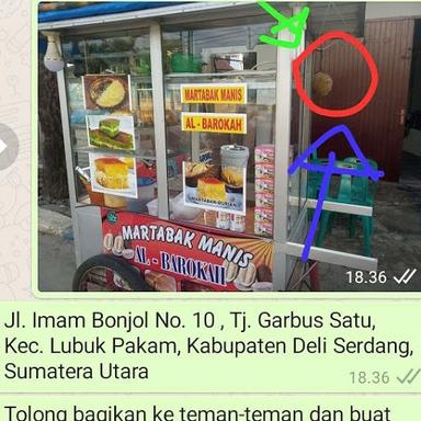 MARTABAK MANIS AL-BAROKAH