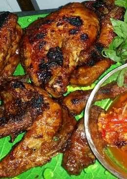 AYAM PENYET PANDAN HIJAU