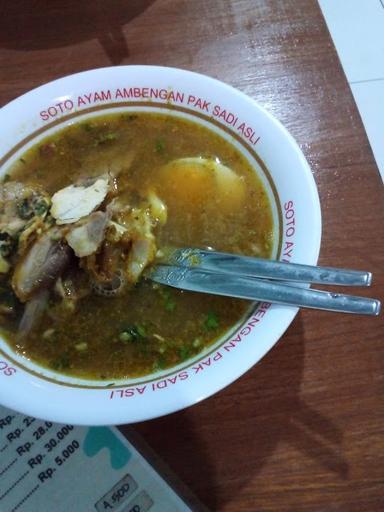 SOTO AYAM AMBENGAN PAK SADI (ASLI)