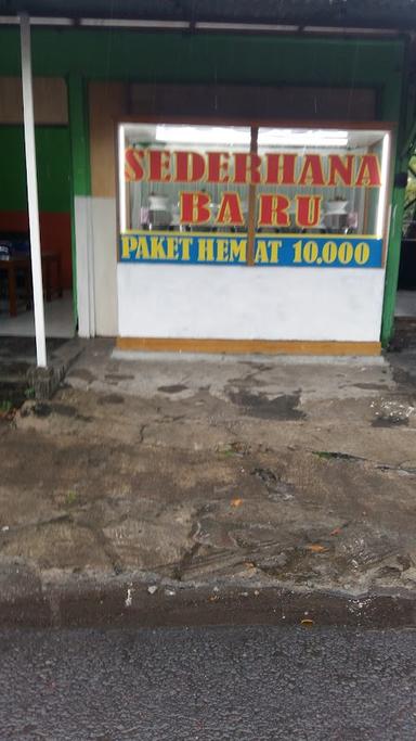 RUMAH MAKAN SEDERHANA BARU MASAKAN PADANG