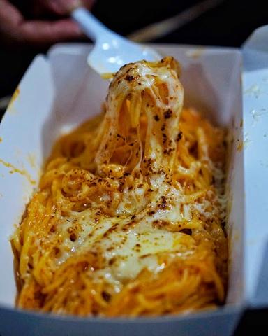 CHEEZY BAIT - PASTA CHEESE, MIE BULDAK, SEBLAK BANDUNG