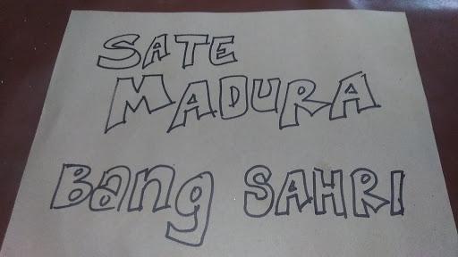 SATE MADURA BANG SAHRI