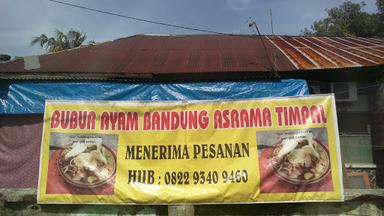 BUBUR AYAM BANDUNG DAN KACANG IJO, ASRAMA TIMPAL