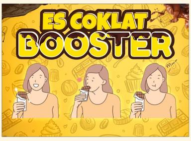 ES COKLAT BOOSTER BANJARBARU