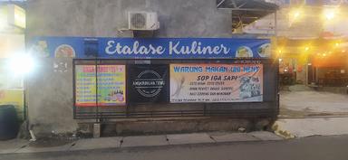 ETALASE KULINER UTAN KAYU