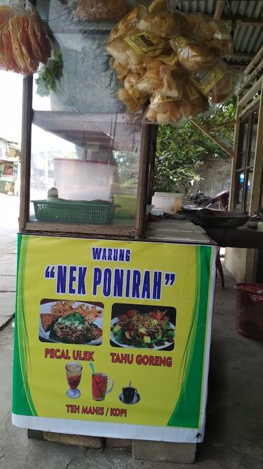 WARUNG PECAL NEK PONIRAH