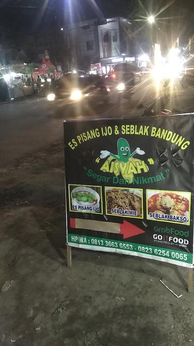 ES PISANG IJO DAN SEBLAK BANDUNG AISYAH