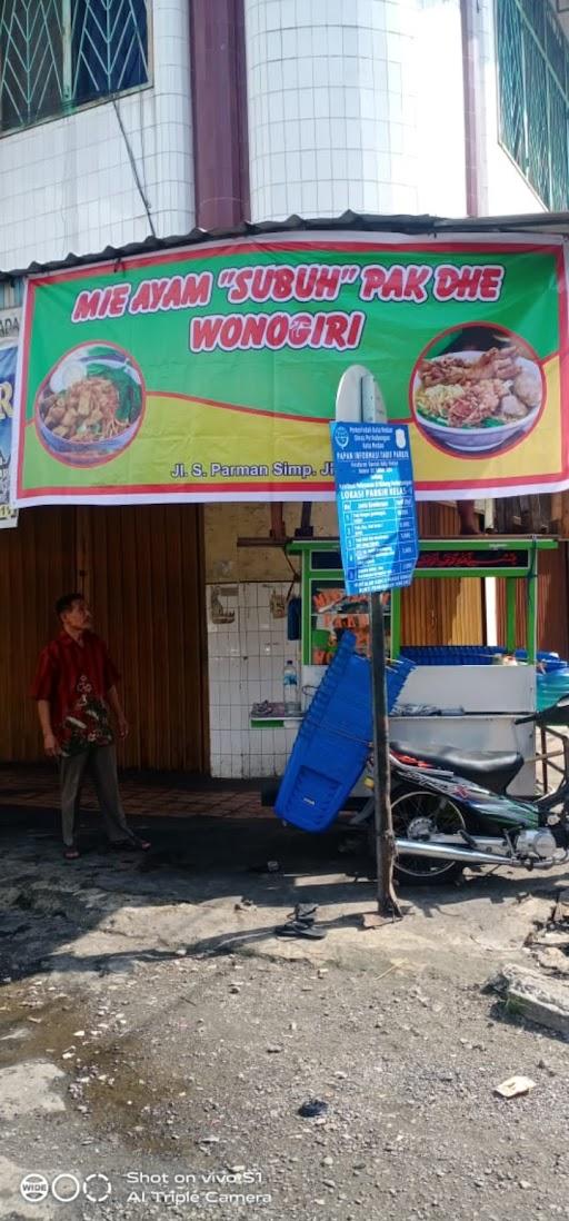 MIE AYAM SUBUH PAK DHE WONOGIRI