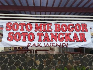 SOTO MIE BOGOR SOTO TANGKAR PAK WENDI