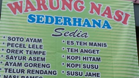 WARUNG NASI SEDERHANA