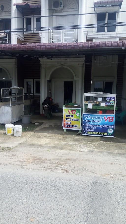 WARUNG YB ( JUAL SOTO MEDAN, SOTO LAMONGAN, RAWON, OSENG-OSENG MERCON DAN BROWNIES PANGGANG)