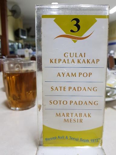 SEDERHANA, PADANG RESTAURANT