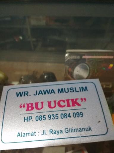 WARUNG JAWA MUSLIM B.UCIK