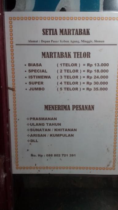 SETIA MARTABAK