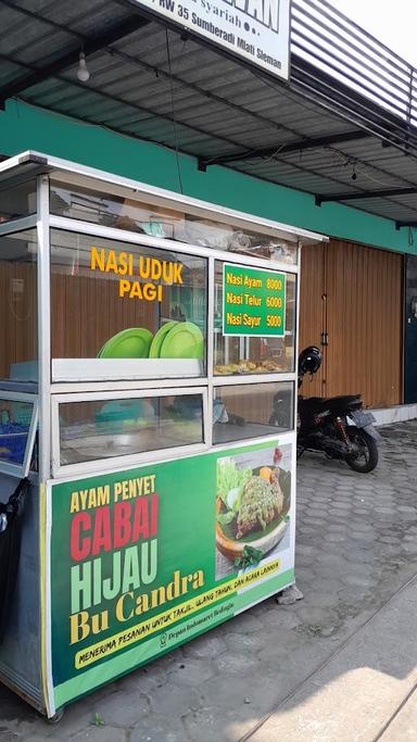 AYAM PENYET SAMBAL IJO BU CANDRA