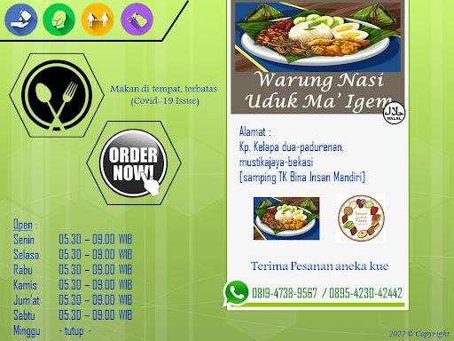 WARUNG NASI UDUK MA'IGEM